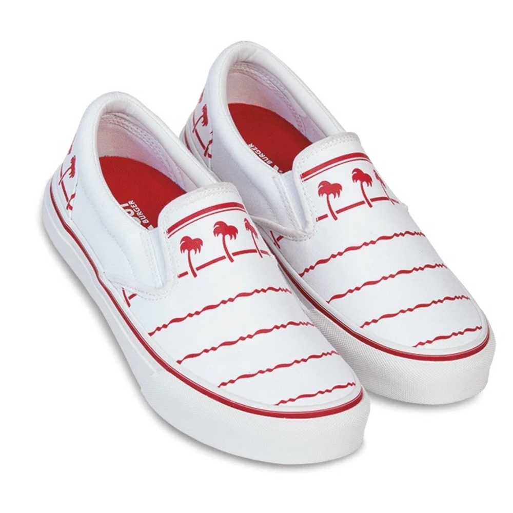 In N Out Drink Cup Slip On Sneakers